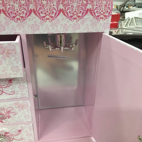 Ballerina Musical Jewelry Box - Vintage & Still In Box  Gar1 - Picture 2 of 6